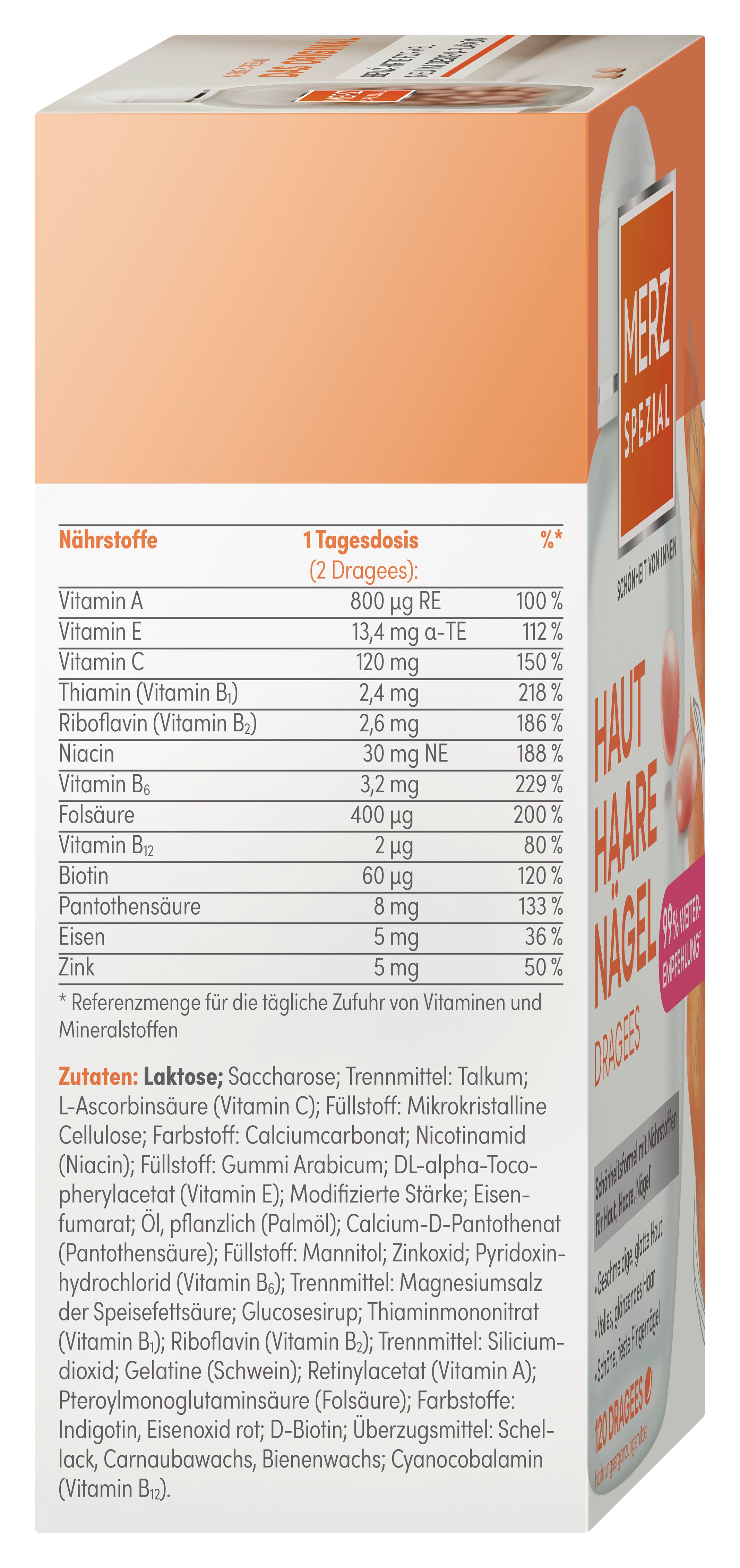 Merz Spezial Dragees Haut-Haare-Nägel
