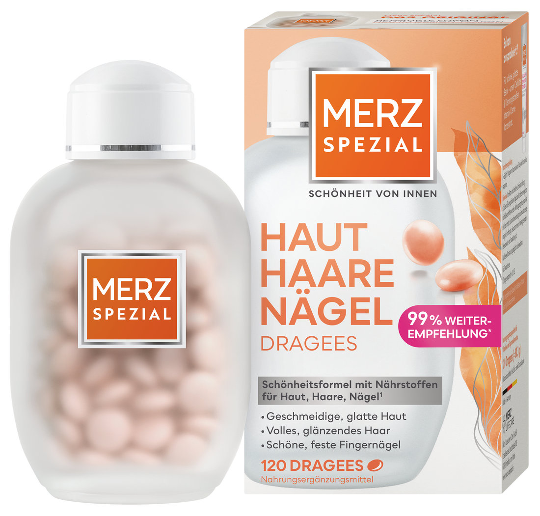 Haut Haare Nägel Dragees