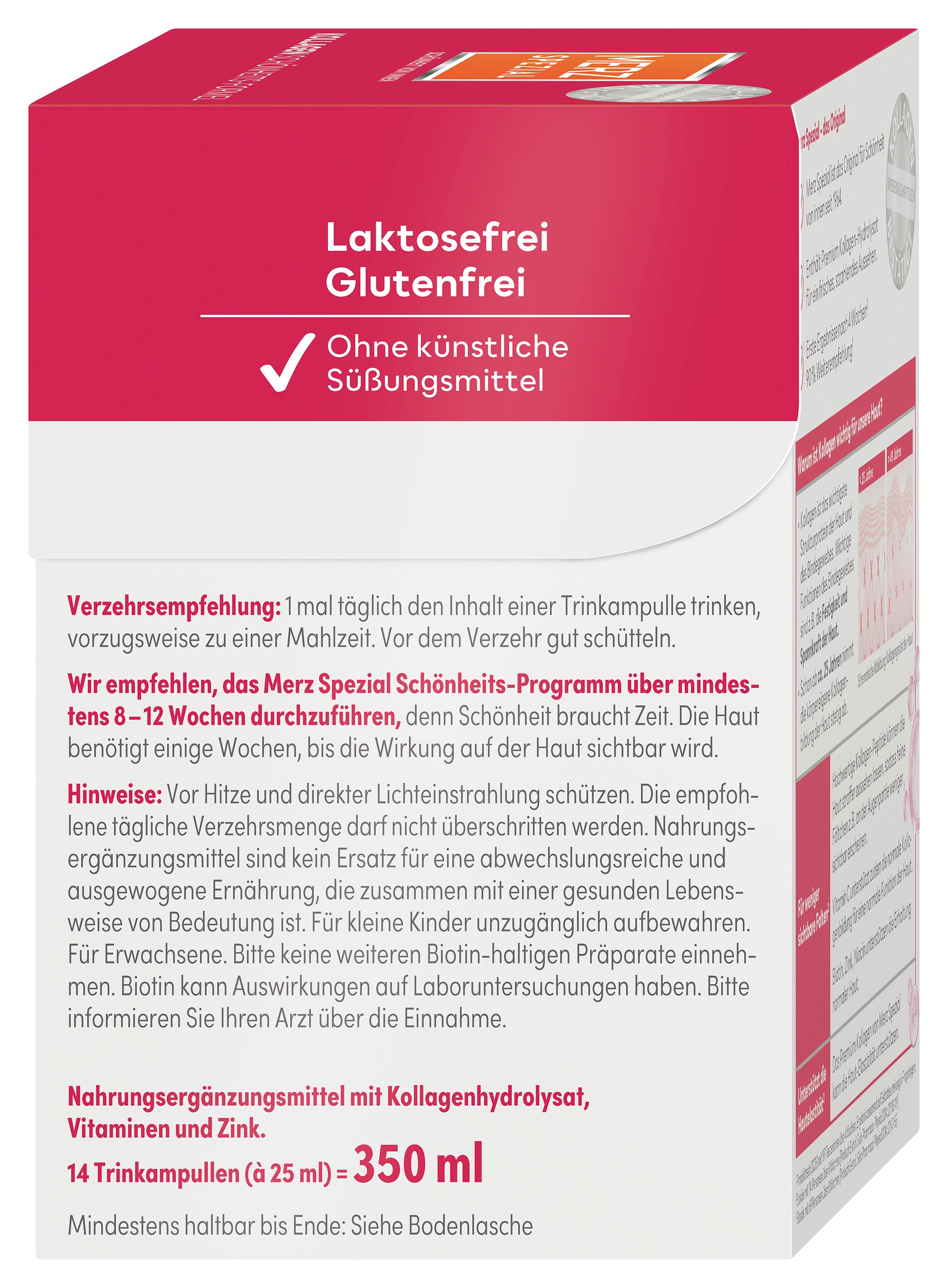 Kollagen Schönheits-Formel Trinkampulle