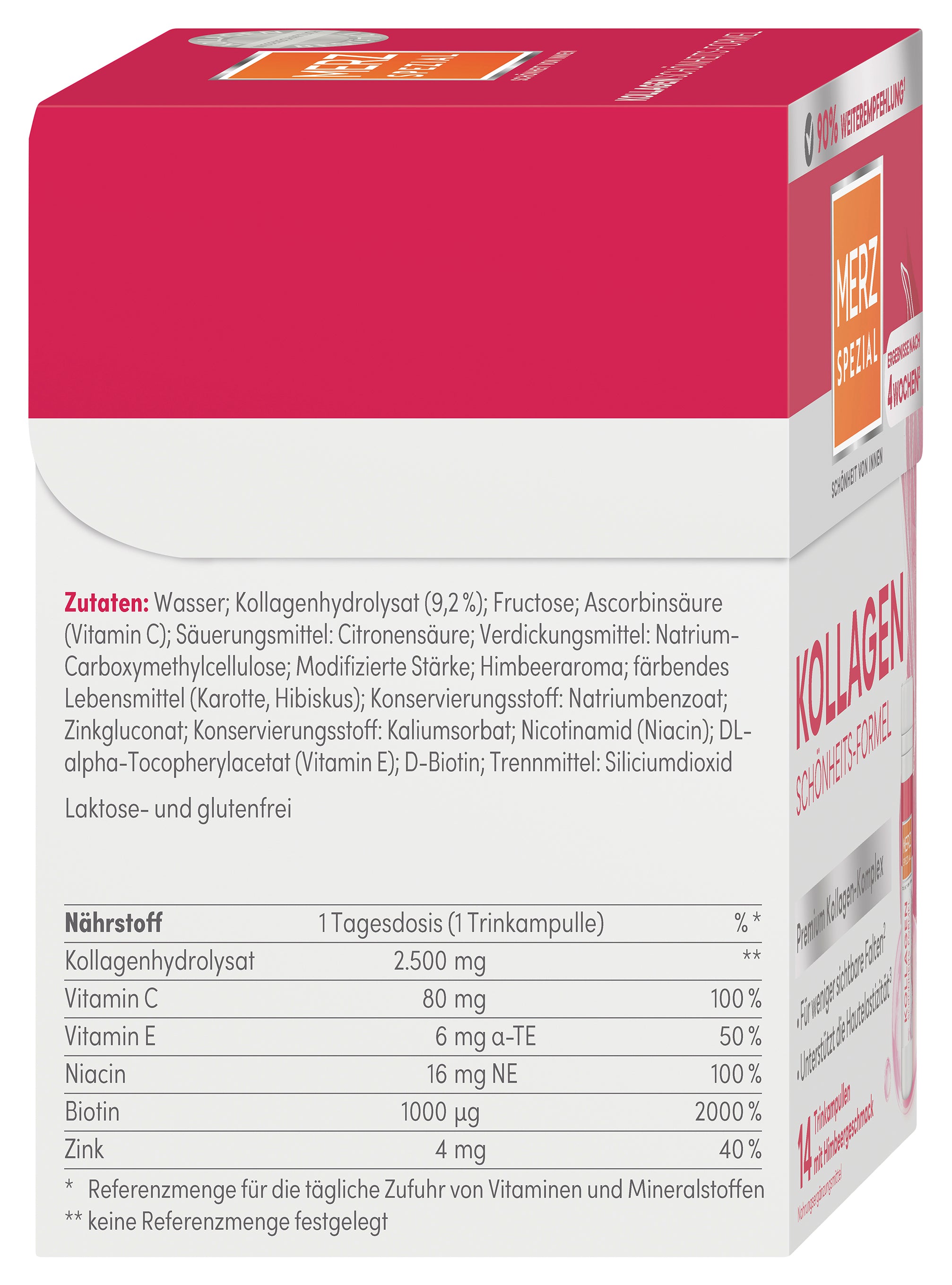Kollagen Schönheits-Formel Trinkampulle