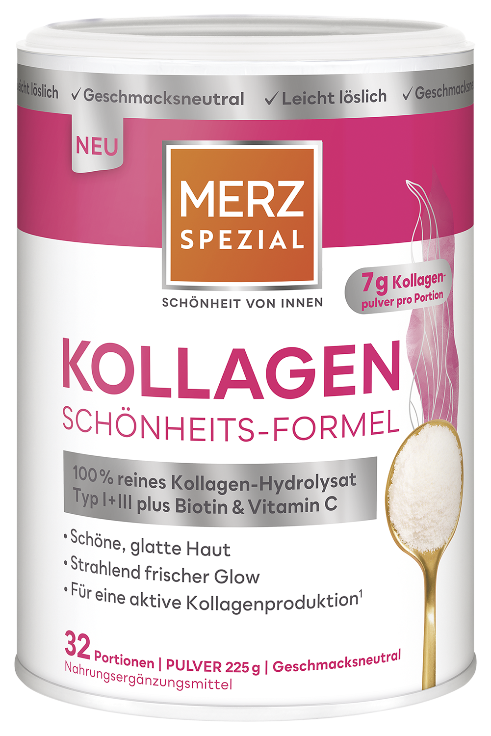 Kollagen Schönheits-Formel Pulver