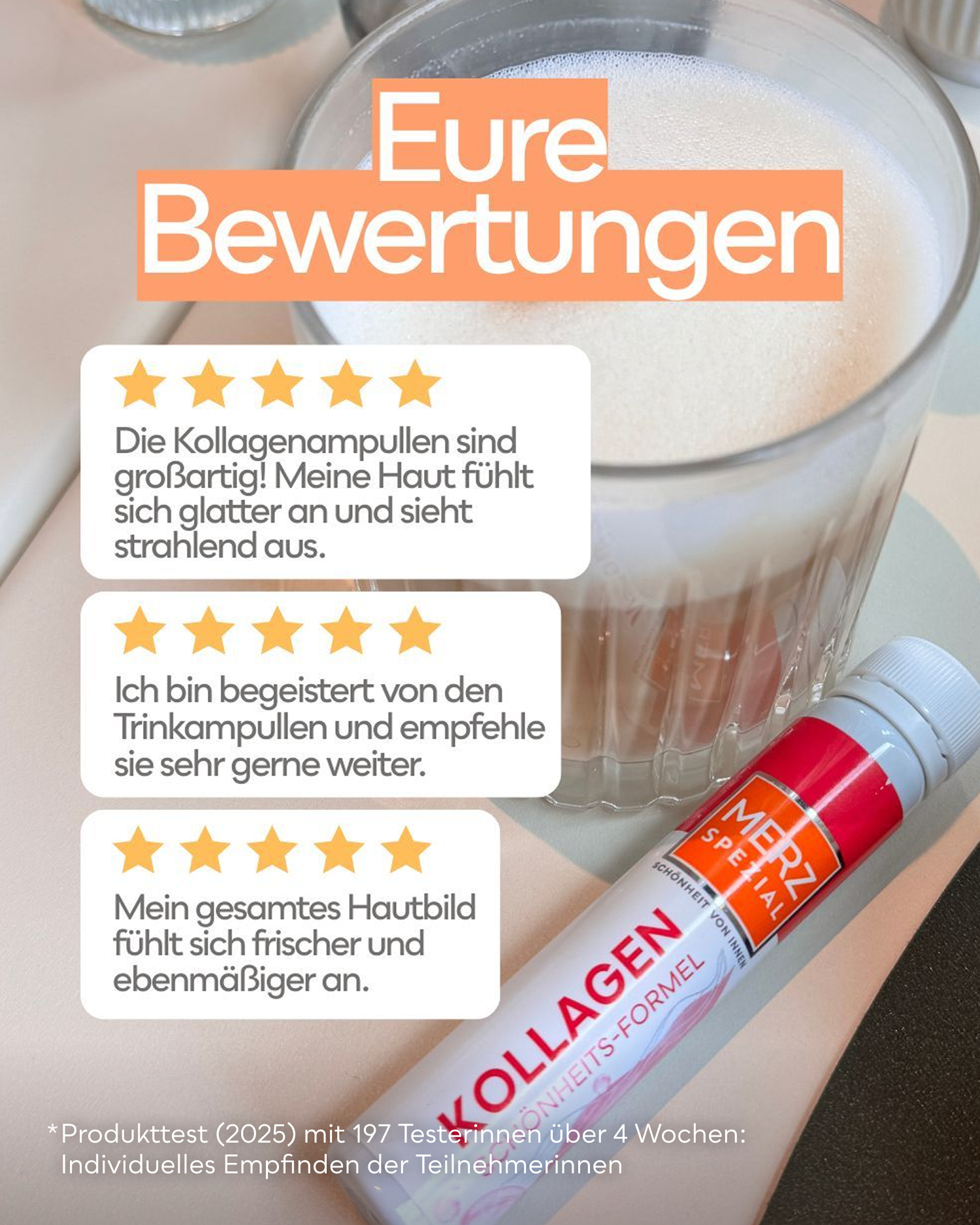 Kollagen Schönheits-Formel Trinkampulle