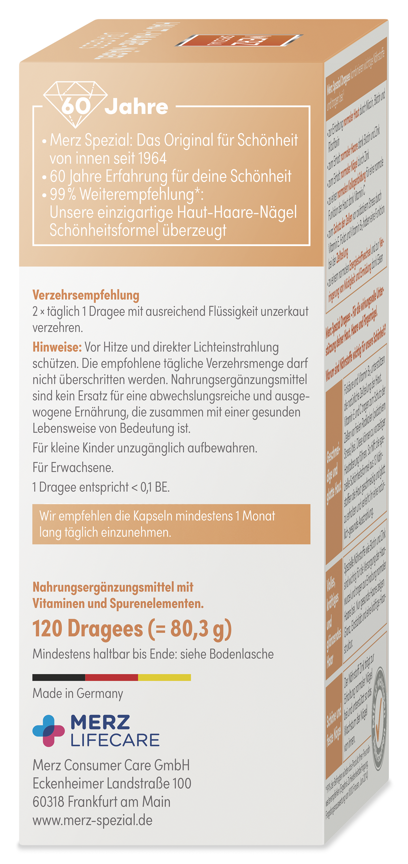 Merz Spezial Dragees Haut-Haare-Nägel