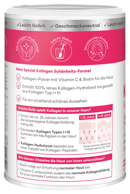 Kollagen Schönheits-Formel Pulver