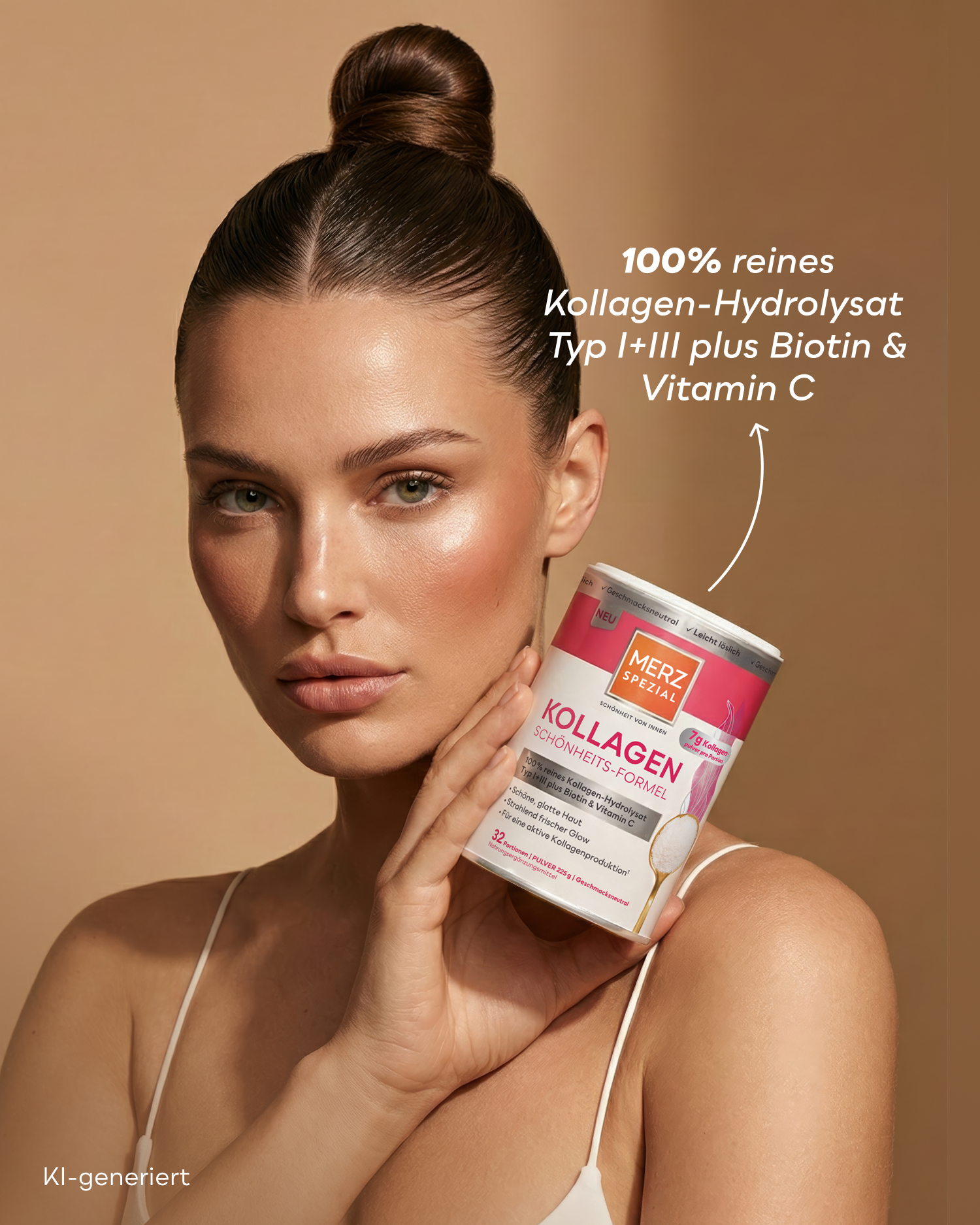 Kollagen Schönheits-Formel Pulver