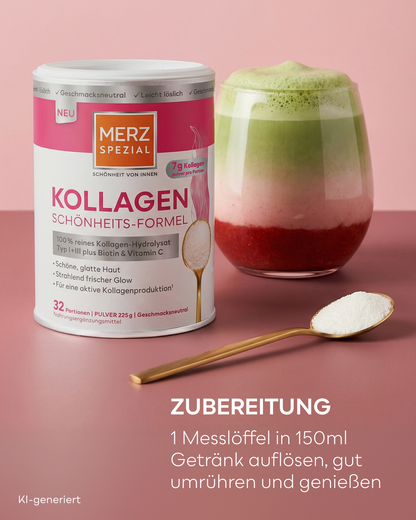 Kollagen Schönheits-Formel Pulver